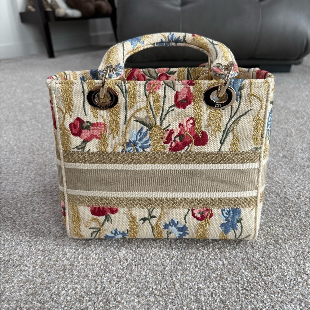 Dior Mini Floral Canvas Bag - Picture 3 of 15